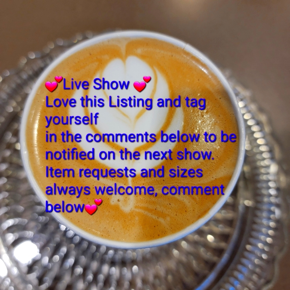 💕LIVE SHOW LISTING💕